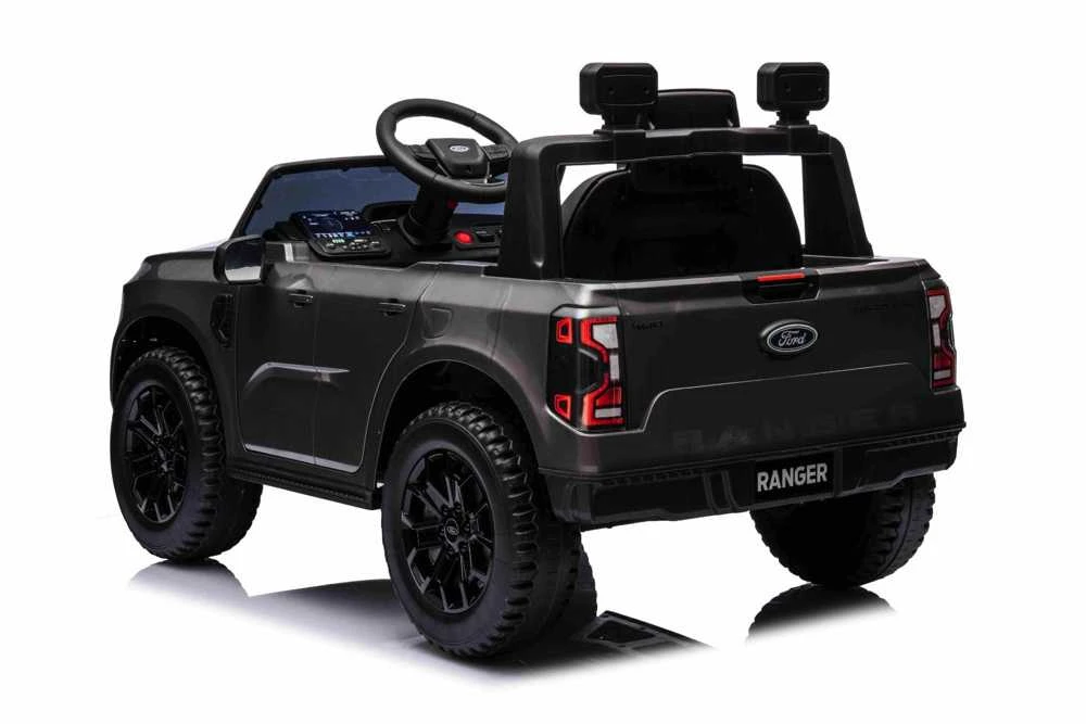Toycars Elektrinis vaikų automobilis, Ford Ranger, 105x64x58 cm, Pilka