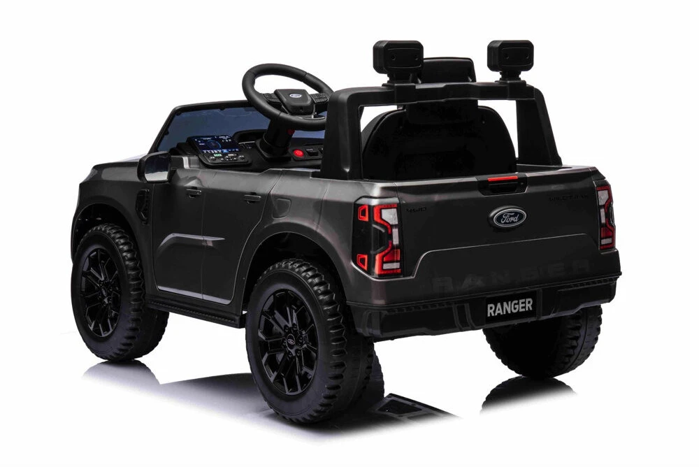 Toycars Elektrinis vaikų automobilis, Ford Ranger, 105x64x58 cm, Pilka