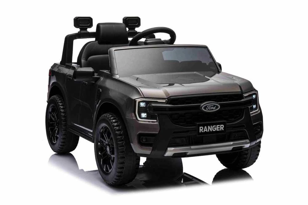 Toycars Elektrinis vaikų automobilis, Ford Ranger, 105x64x58 cm, Pilka