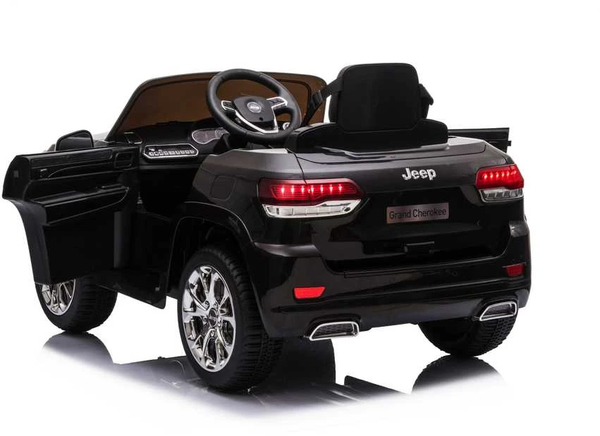 Toycars Elektrinis vaikų automobilis, Jeep Grand Cherokee, 114x76x58 cm, Juoda