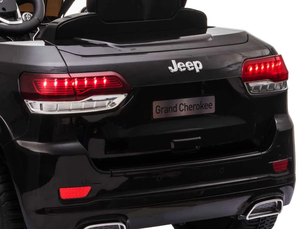 Toycars Elektrinis vaikų automobilis, Jeep Grand Cherokee, 114x76x58 cm, Juoda