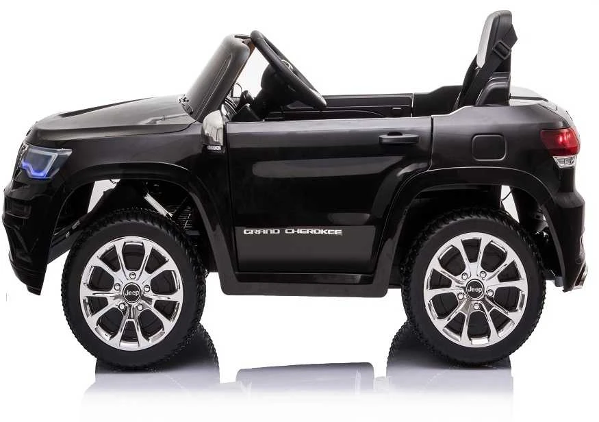 Toycars Elektrinis vaikų automobilis, Jeep Grand Cherokee, 114x76x58 cm, Juoda