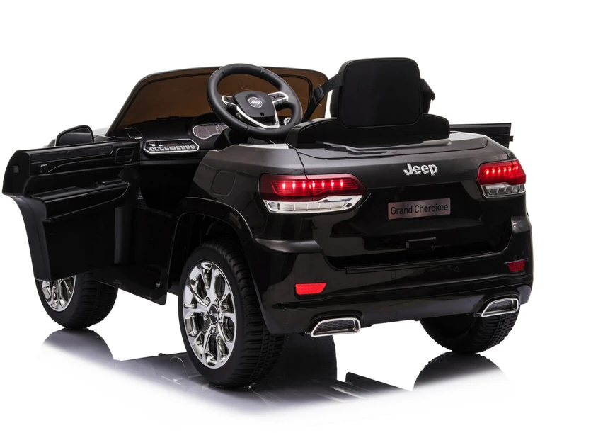 Toycars Elektrinis vaikų automobilis, Jeep Grand Cherokee, 114x76x58 cm, Juoda