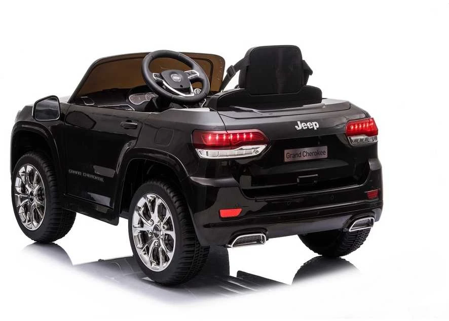 Toycars Elektrinis vaikų automobilis, Jeep Grand Cherokee, 114x76x58 cm, Juoda