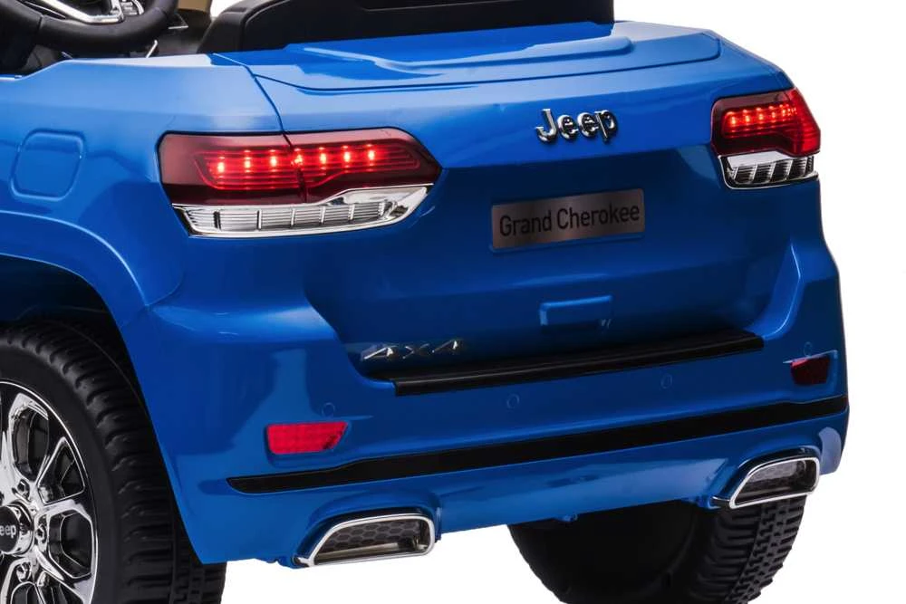 Toycars Elektrinis vaikų automobilis, Jeep Grand Cherokee, 114x76x58 cm, Mėlynas