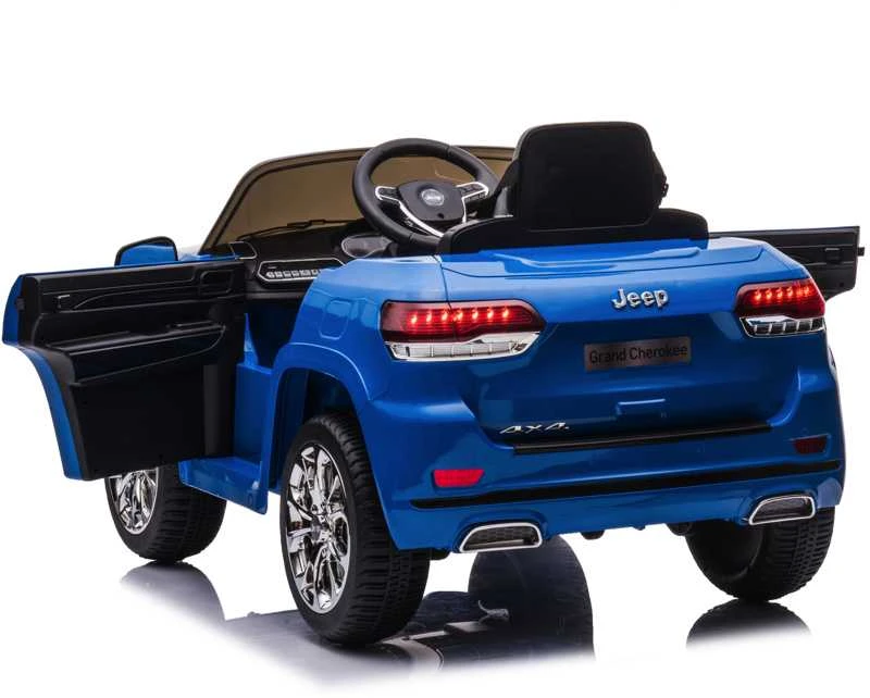 Toycars Elektrinis vaikų automobilis, Jeep Grand Cherokee, 114x76x58 cm, Mėlynas
