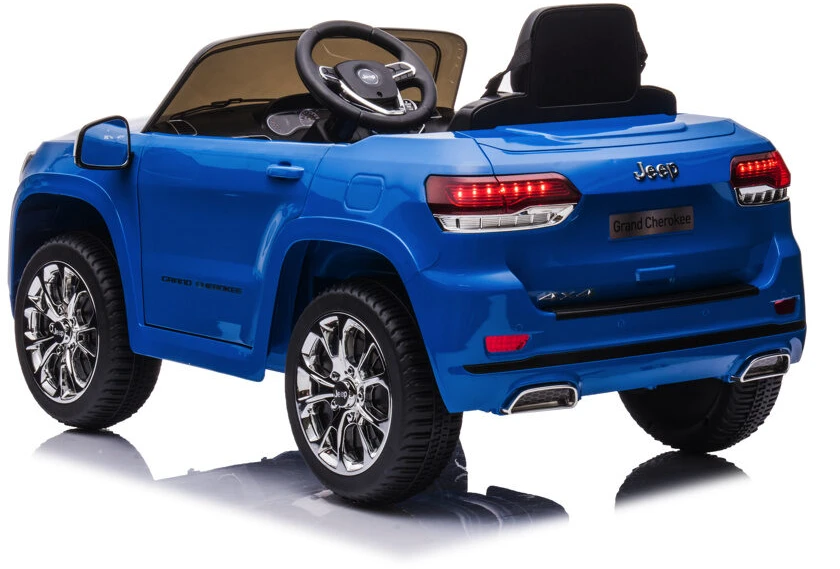 Toycars Elektrinis vaikų automobilis, Jeep Grand Cherokee, 114x76x58 cm, Mėlynas
