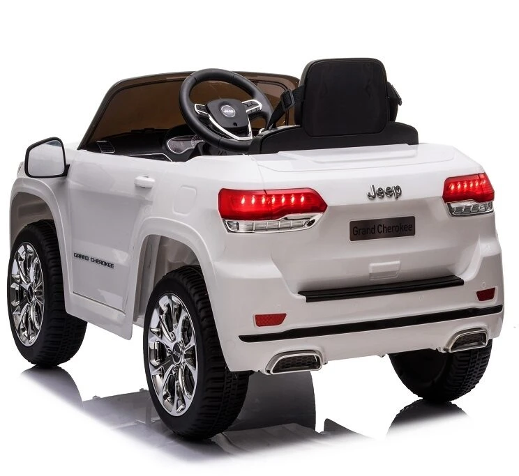 Toycars Elektrinis vaikų automobilis, Jeep Grand Cherokee, 114x76x58 cm, Baltas