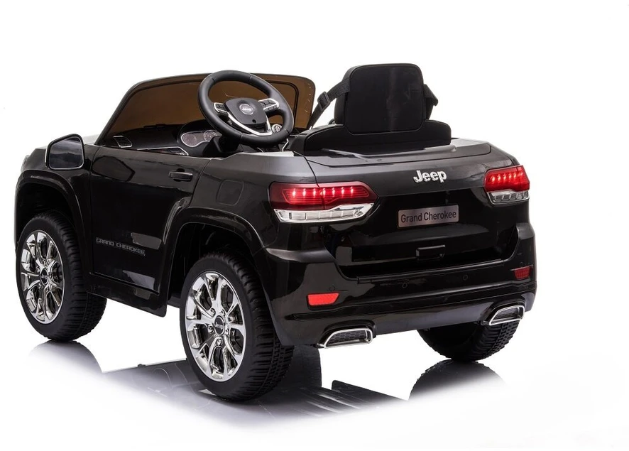 Toycars Elektrinis vaikų automobilis, Jeep Grand Cherokee, 114x76x58 cm, Juoda