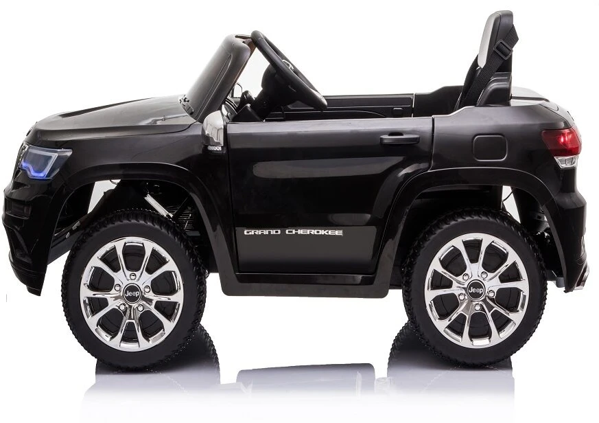 Toycars Elektrinis vaikų automobilis, Jeep Grand Cherokee, 114x76x58 cm, Juoda