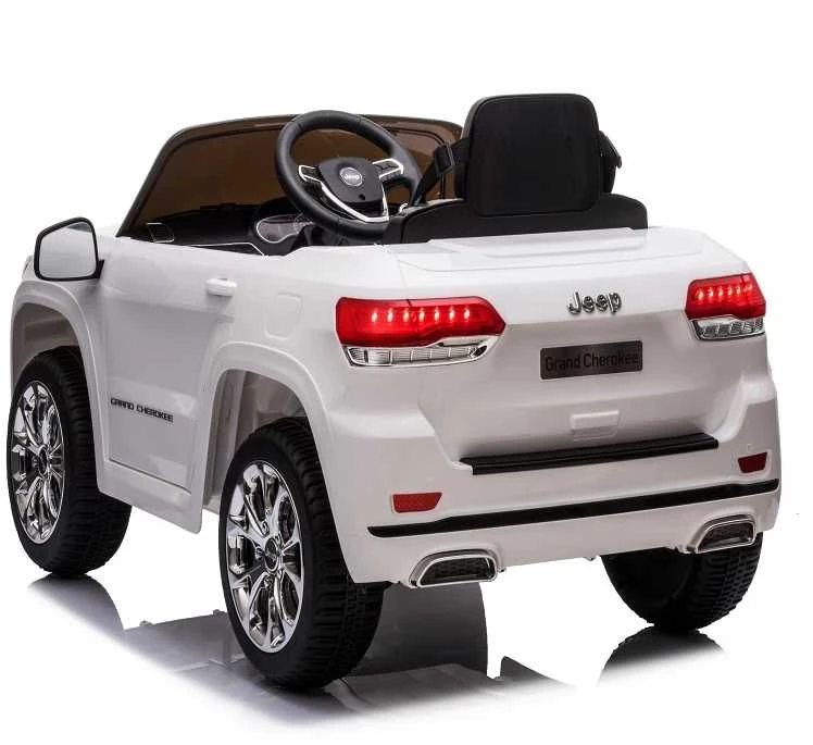 Toycars Elektrinis vaikų automobilis, Jeep Grand Cherokee, 114x76x58 cm, Baltas