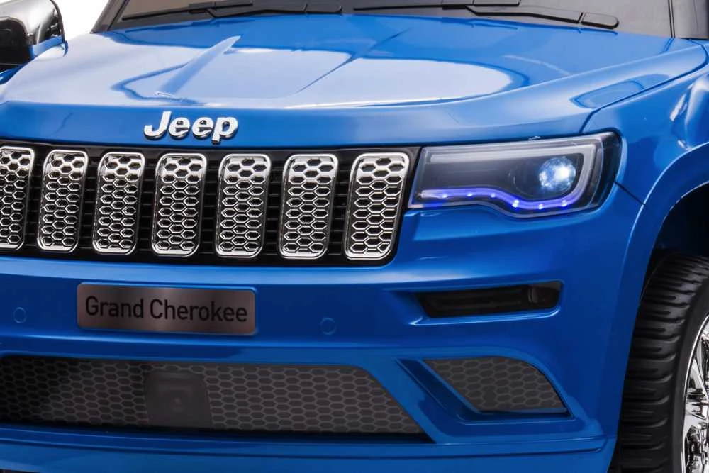 Toycars Elektrinis vaikų automobilis, Jeep Grand Cherokee, 114x76x58 cm, Mėlynas
