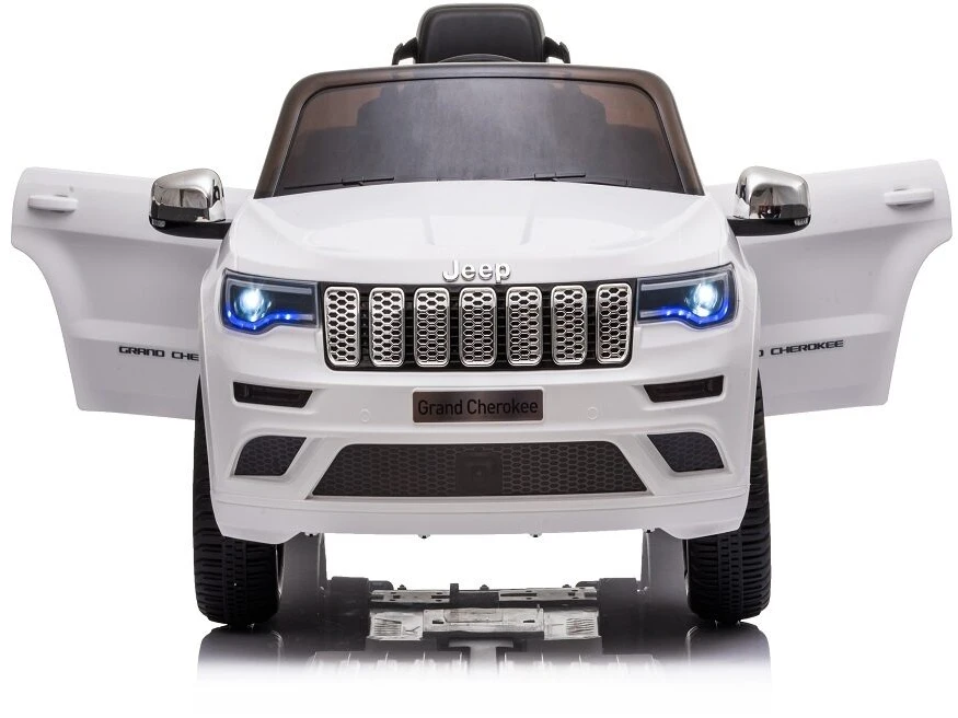 Toycars Elektrinis vaikų automobilis, Jeep Grand Cherokee, 114x76x58 cm, Baltas
