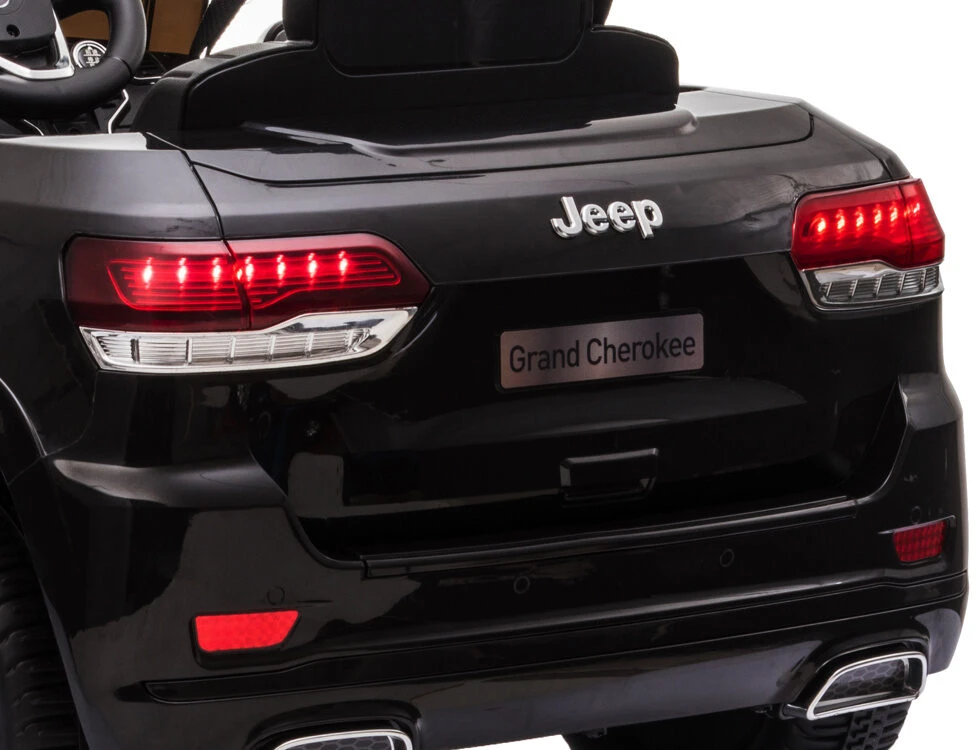 Toycars Elektrinis vaikų automobilis, Jeep Grand Cherokee, 114x76x58 cm, Juoda