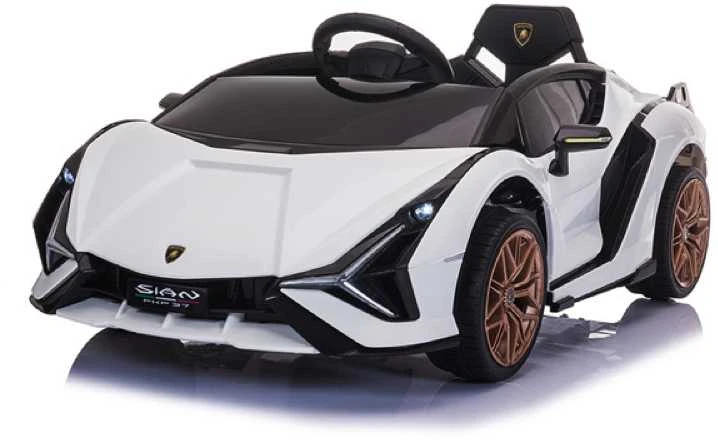 Toycars Elektrinis automobilis vaikams, Lamborghini Sian, 108x62x40 cm, Rožinė