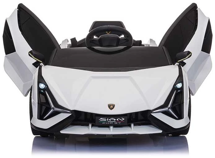 Toycars Elektrinis automobilis vaikams, Lamborghini Sian, 108x62x40 cm, Rožinė
