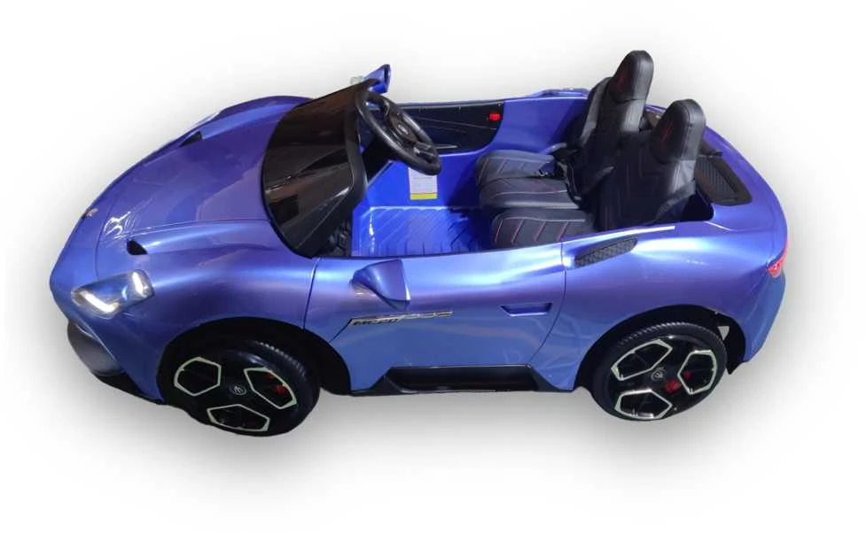 Toycars Elektrinis vaikų automobilis, Maserati MC20, 175x105x66 cm, Mėlynas