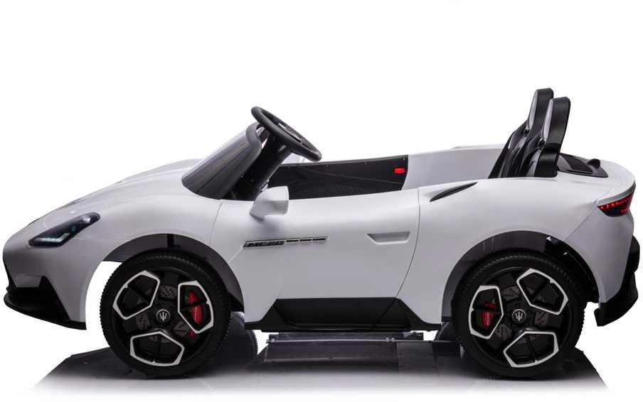 Toycars Elektrinis vaikų automobilis, Maserati MC20, 175x105x66 cm, Baltas