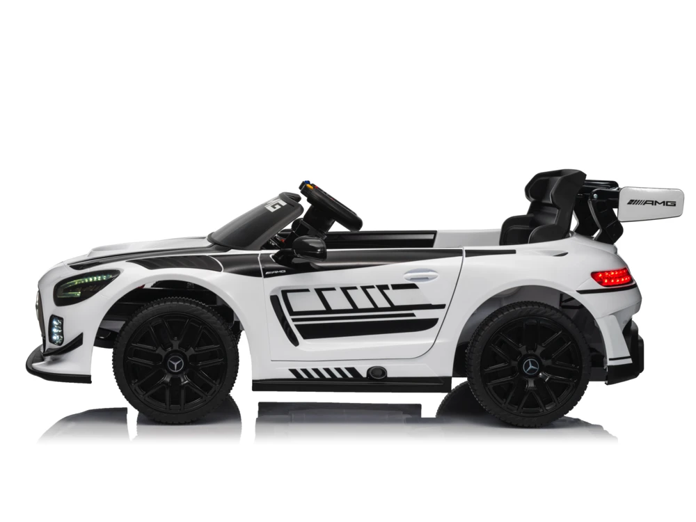 Toycars Elektrinis vaikų automobilis, Mercedes-Benz GT3 AMG, 116x66x44 cm, Balta