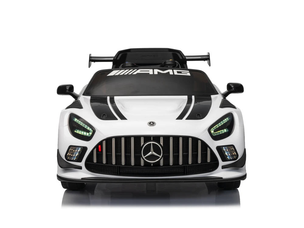 Toycars Elektrinis vaikų automobilis, Mercedes-Benz GT3 AMG, 116x66x44 cm, Balta