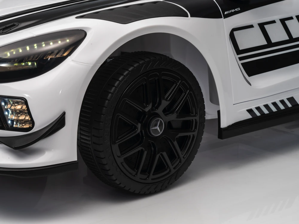 Toycars Elektrinis vaikų automobilis, Mercedes-Benz GT3 AMG, 116x66x44 cm, Balta