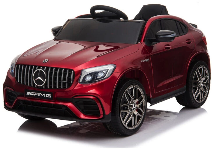 Toycars Elektrinis važiuoklės automobilis, Mercedes-Benz GLC 63, 115x70x55 cm, Raudonas