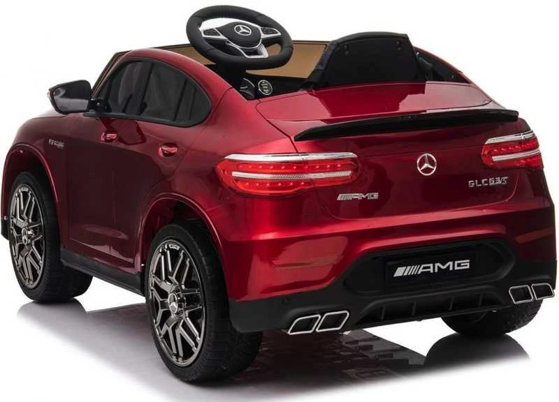 Toycars Elektrinis važiuoklės automobilis, Mercedes-Benz GLC 63, 115x70x55 cm, Raudonas