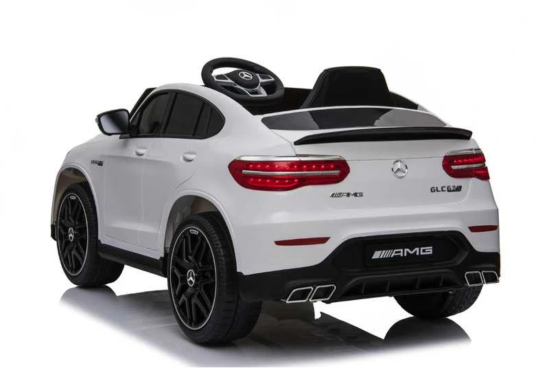 Toycars Elektrinis važiuoklės automobilis, Mercedes-Benz GLC 63, 115x70x55 cm, Balta