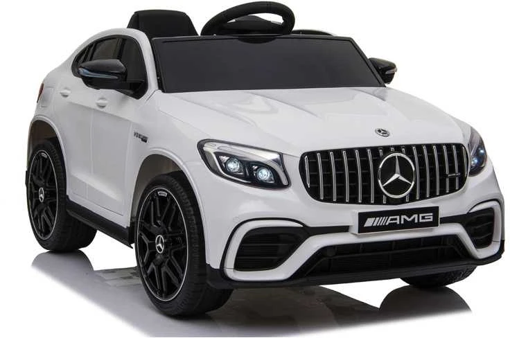 Toycars Elektrinis važiuoklės automobilis, Mercedes-Benz GLC 63, 115x70x55 cm, Balta