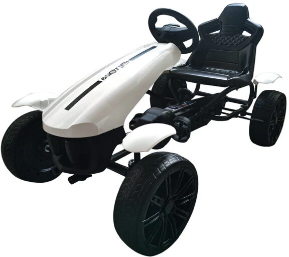 Toycars Go-Kart, 115x62.5x60 cm, Baltas