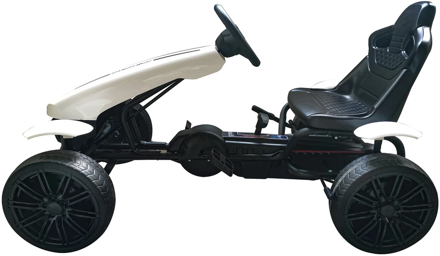 Toycars Go-Kart, 115x62.5x60 cm, Baltas