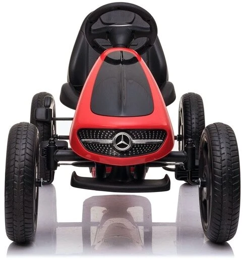 Toycars Go-Kart, MERCEDES Go-Kart, 112x58x62 cm, Raudonas