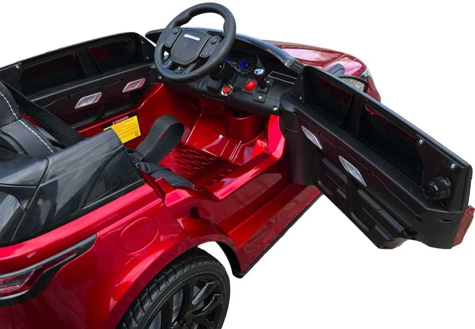 Toycars SUV vaikų automobilis, Range Rover Velar, 122x60x49 cm, Raudona