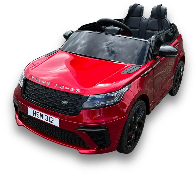 Toycars SUV vaikų automobilis, Range Rover Velar, 122x60x49 cm, Raudona