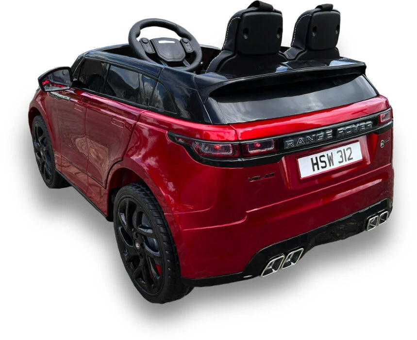 Toycars SUV vaikų automobilis, Range Rover Velar, 122x60x49 cm, Raudona