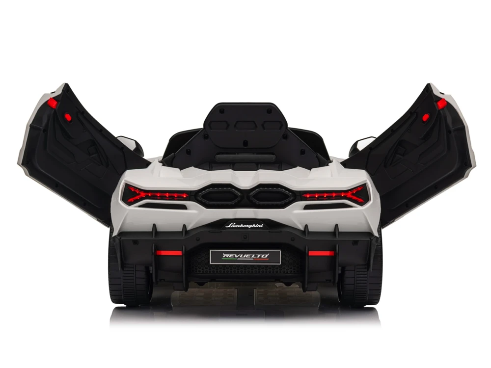 Toycars Vaikiškas automobilis, Lamborghini Revuelto, 105x60x40 cm, Balta