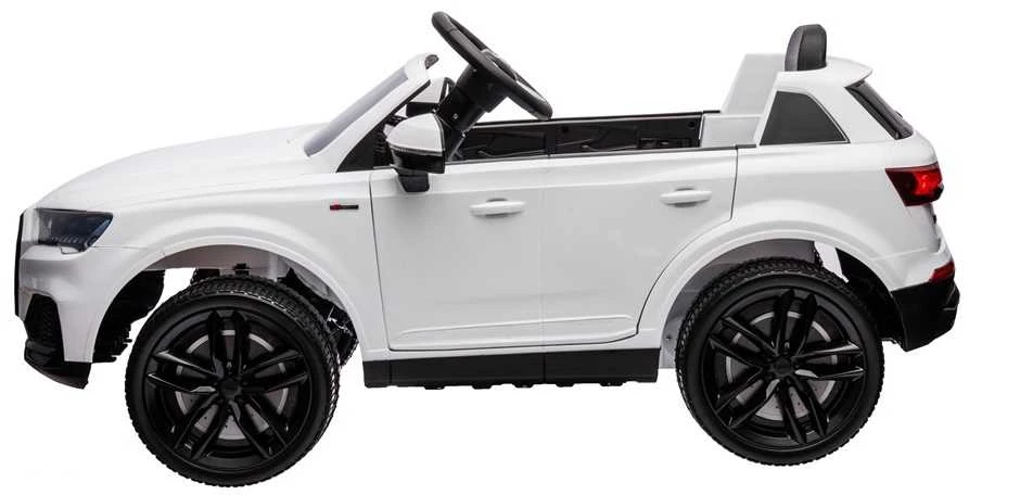 Toycars Vaikų Akumuliatorinė Mašina, Audi Q7, 119x66x58 cm, Balta