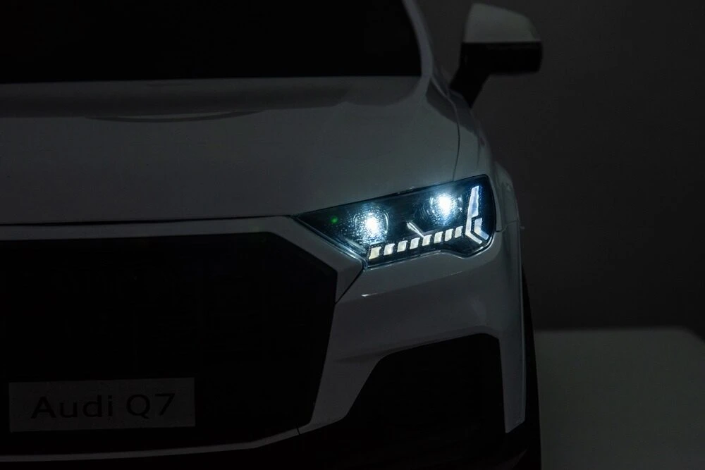 Toycars Vaikų Akumuliatorinė Mašina, Audi Q7, 119x66x58 cm, Balta