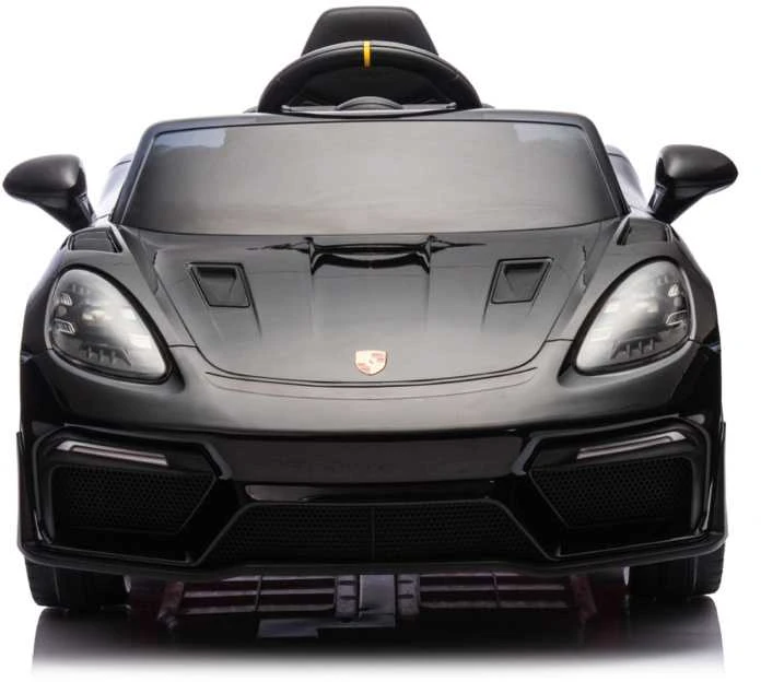 Toycars Vaikų akumuliatorinė mašina, Porsche Spyder RS, 108x60x43 cm, Juoda