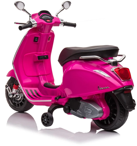Toycars Vaikų akumuliatorinis skūteris, Vespa Sprint, Juoda