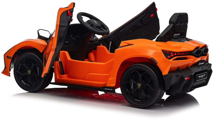 Toycars Vaikų automobilis, Lamborghini Revuelto, 105x60x40 cm, Oranžinė
