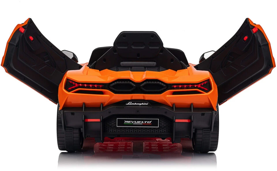 Toycars Vaikų automobilis, Lamborghini Revuelto, 105x60x40 cm, Oranžinė