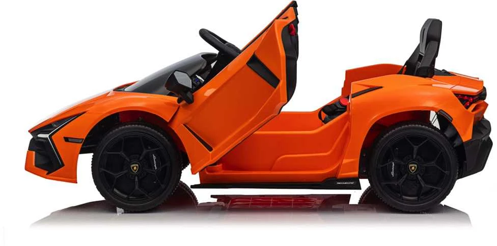 Toycars Vaikų automobilis, Lamborghini Revuelto, 105x60x40 cm, Oranžinė