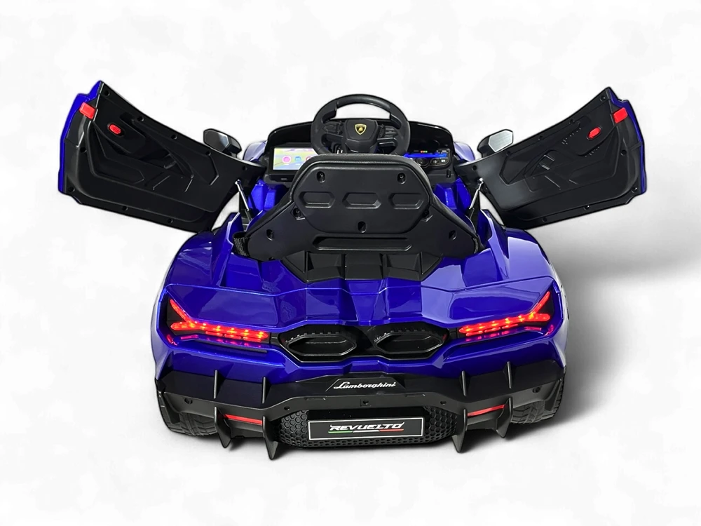 Toycars Vaikų automobilis, Lamborghini Revuelto, 105x60x40 cm, Oranžinė