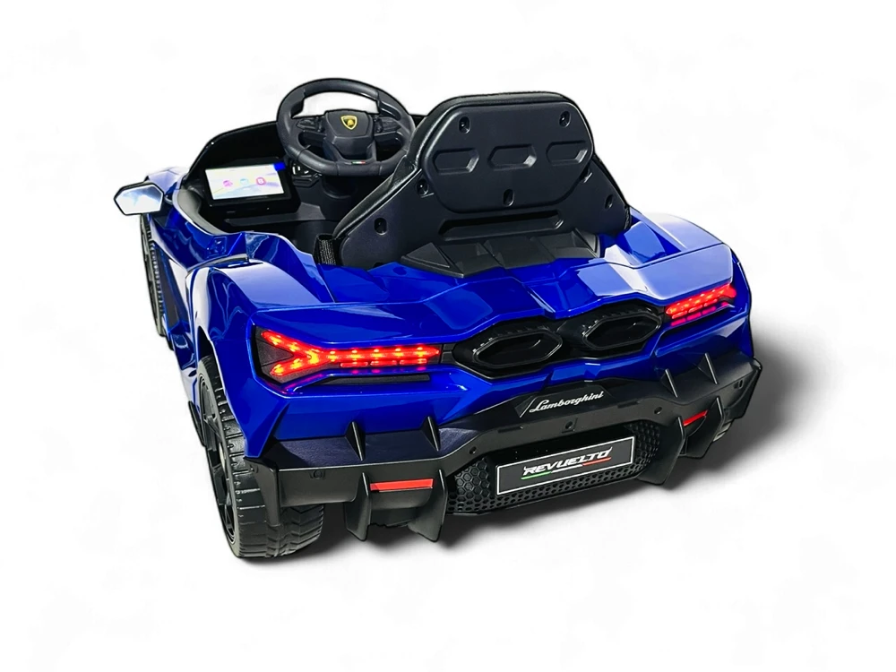 Toycars Vaikų automobilis, Lamborghini Revuelto, 105x60x40 cm, Oranžinė