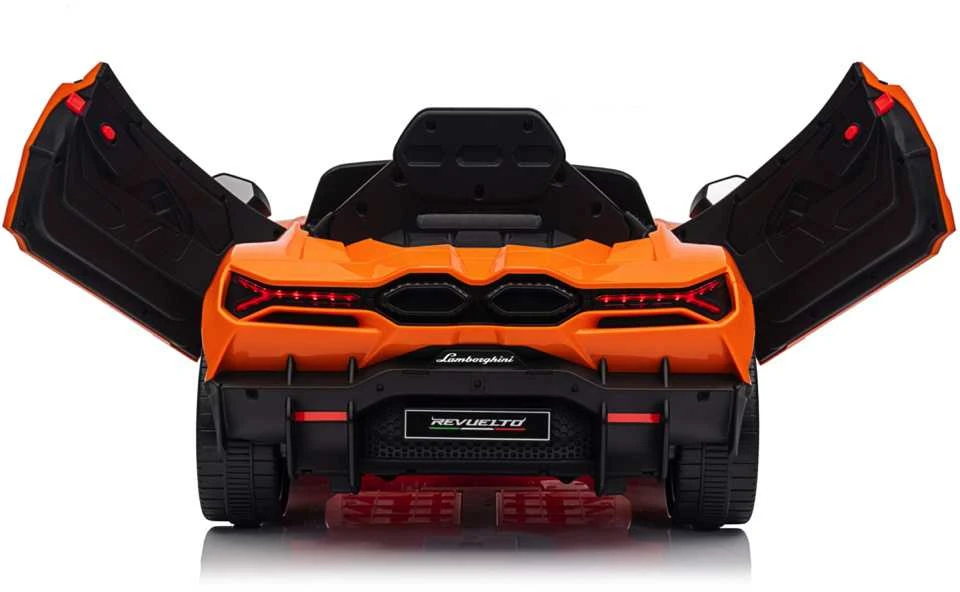 Toycars Vaikų automobilis, Lamborghini Revuelto, 105x60x40 cm, Oranžinė