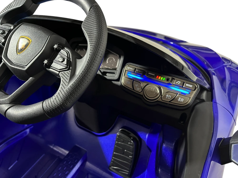 Toycars Vaikų automobilis, Lamborghini Revuelto, 105x60x40 cm, Oranžinė