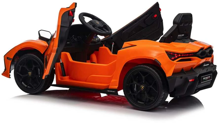Toycars Vaikų automobilis, Lamborghini Revuelto, 105x60x40 cm, Oranžinė