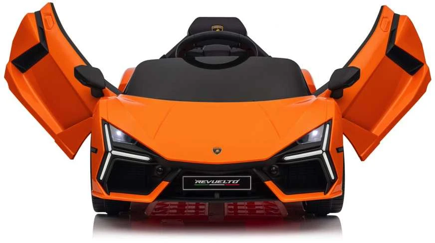 Toycars Vaikų automobilis, Lamborghini Revuelto, 105x60x40 cm, Oranžinė