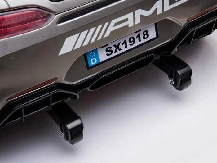 Toycars Vaikų automobilis, Mercedes-Benz GT4 AMG, 116x58x46 cm, Pilka